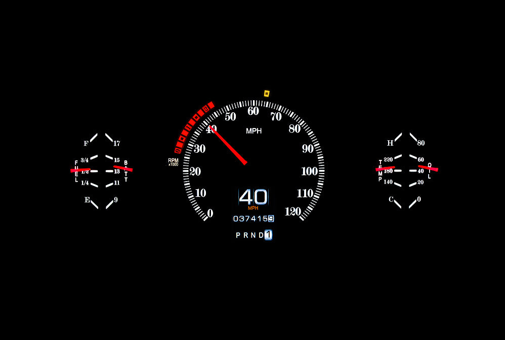 RTX Series Dakota Digital 1933- 34 Ford Car RTX Instruments