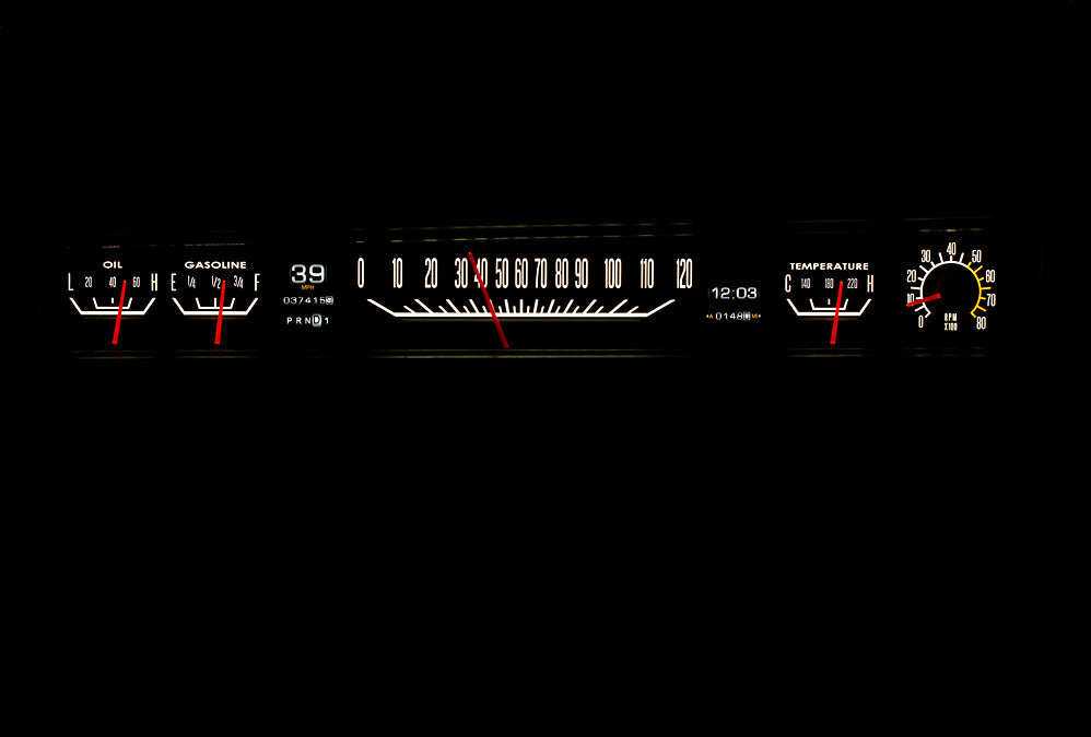 RTX Series Dakota Digital 1968- 70 Mopar B-Body: Coronet, Belvedere, Satellite and Road Runner Instruments